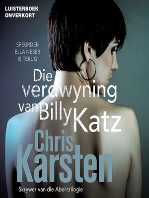 cover image of Die verdwyning van Billy Katz